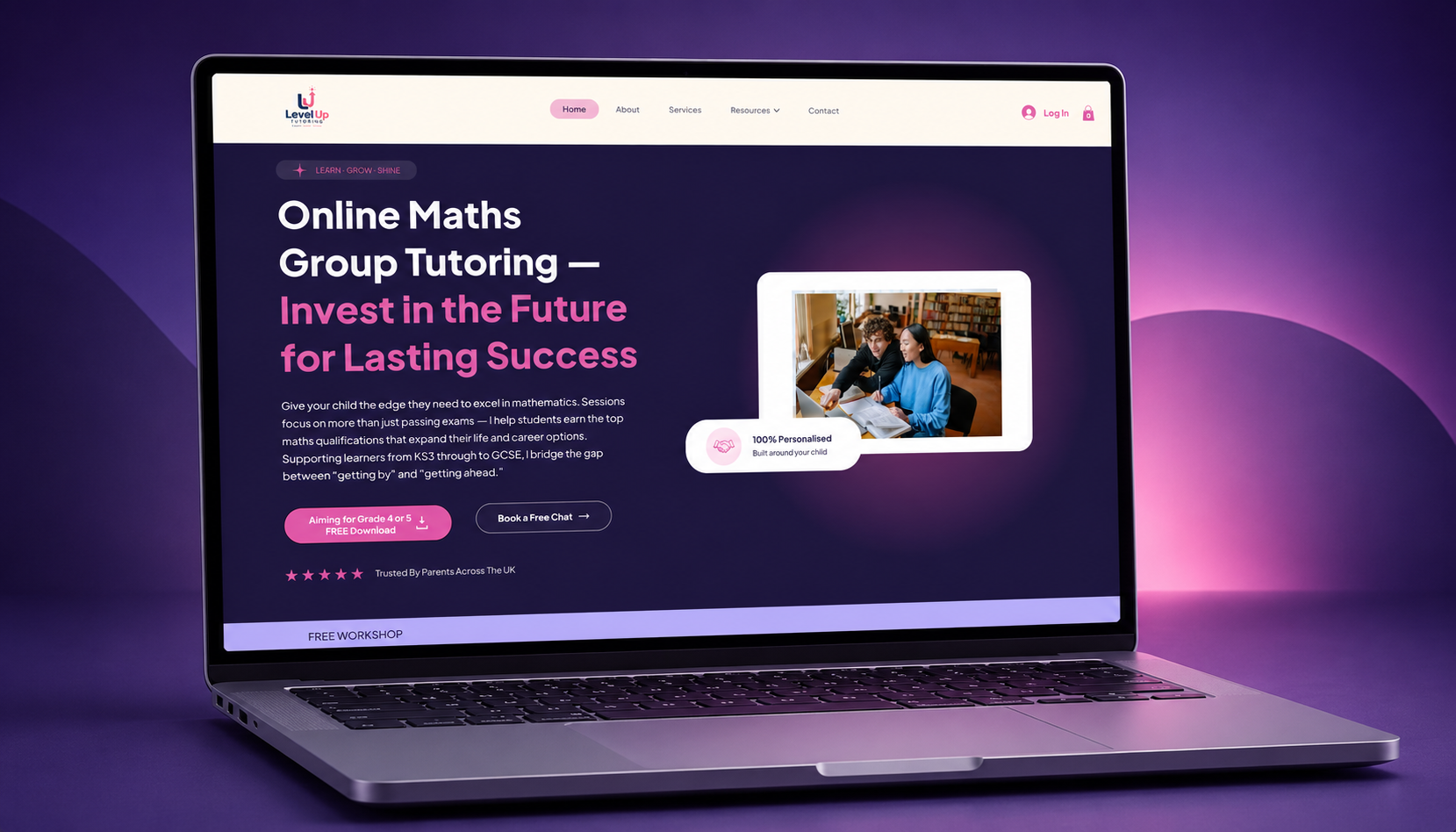 Wix Redesigns supporting creative example