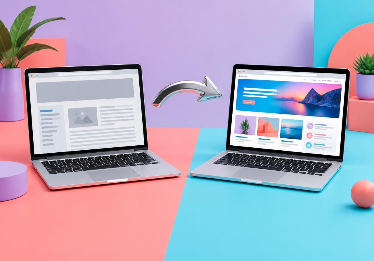 Moving an existing website to a new platform